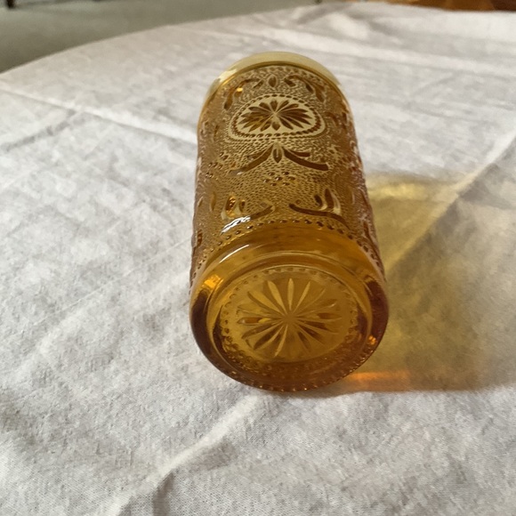 Vintage 1970s Brockway American Concord Amber Glasses - Picture 2 of 3